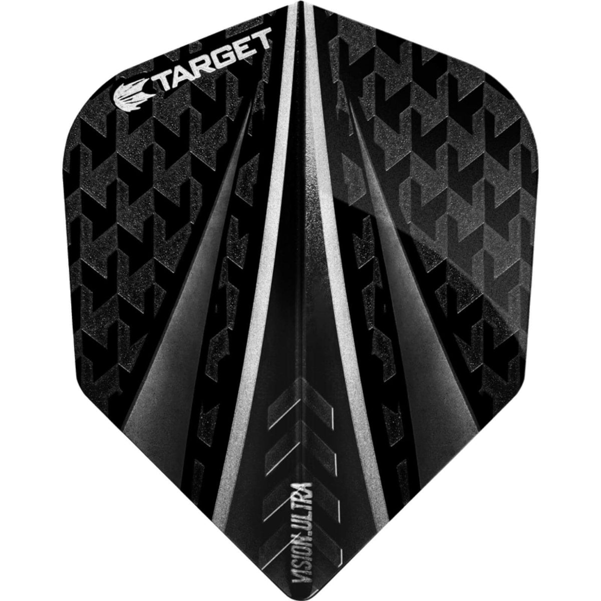 Dart Flights - Target - Vision Ultra 3 Sail - Standard Dart Flights Black