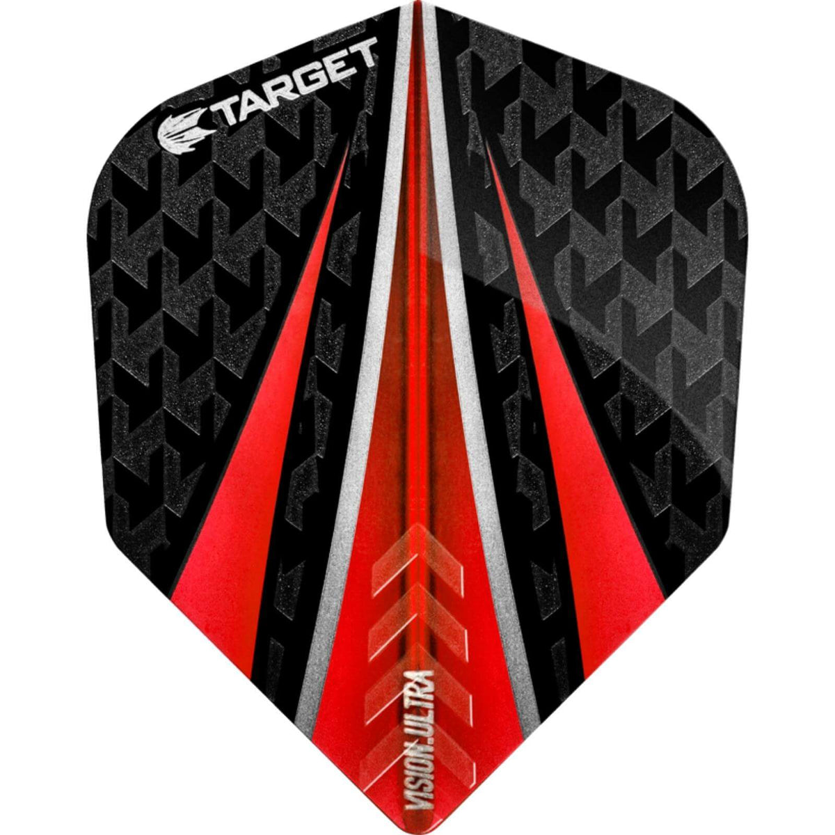 Dart Flights - Target - Vision Ultra 3 Sail - Standard Dart Flights Red