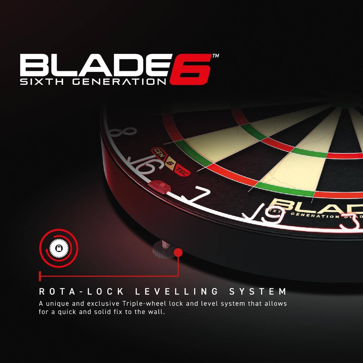 Dartboards - Winmau - Blade 6 Dartboard 