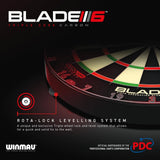 Winmau - Blade 6 Triple Core Dartboard -
