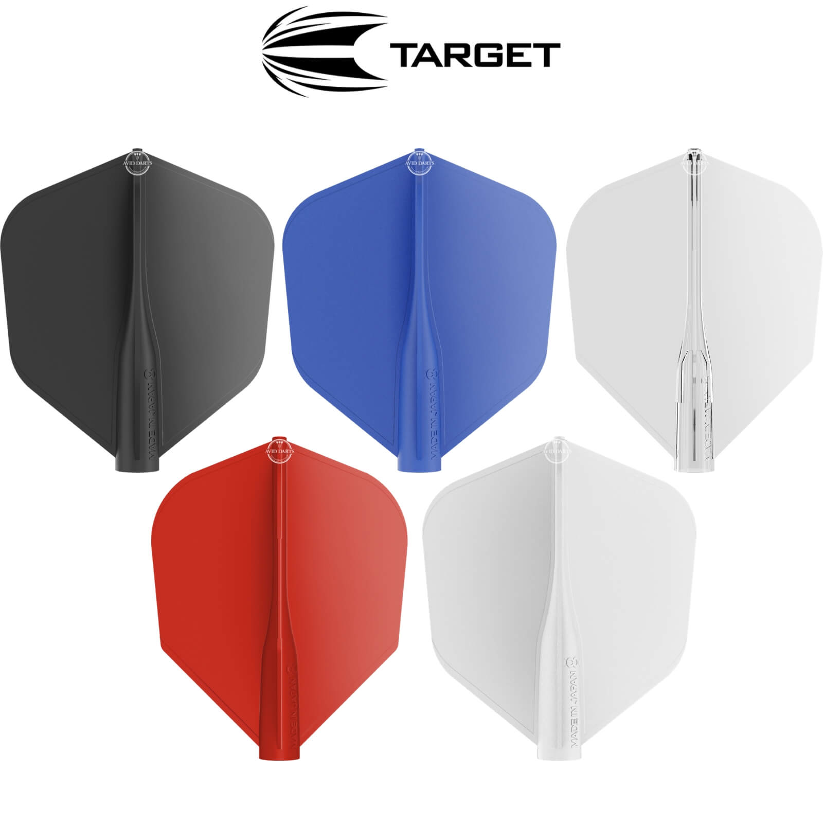 Dart Flights - Target - 8 Flight - Shape - Standard Dart Flights 