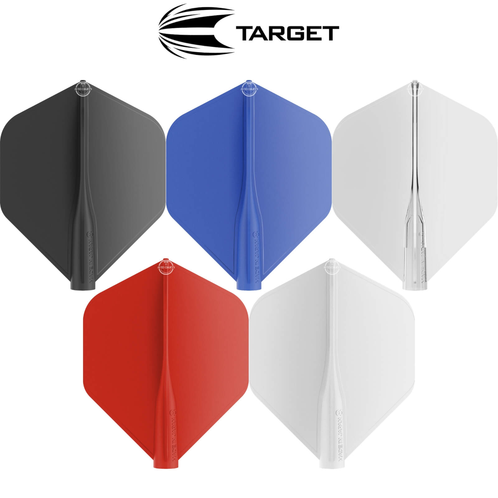 Dart Flights - Target - 8 Flight - Standard - Big Wing Dart Flights 