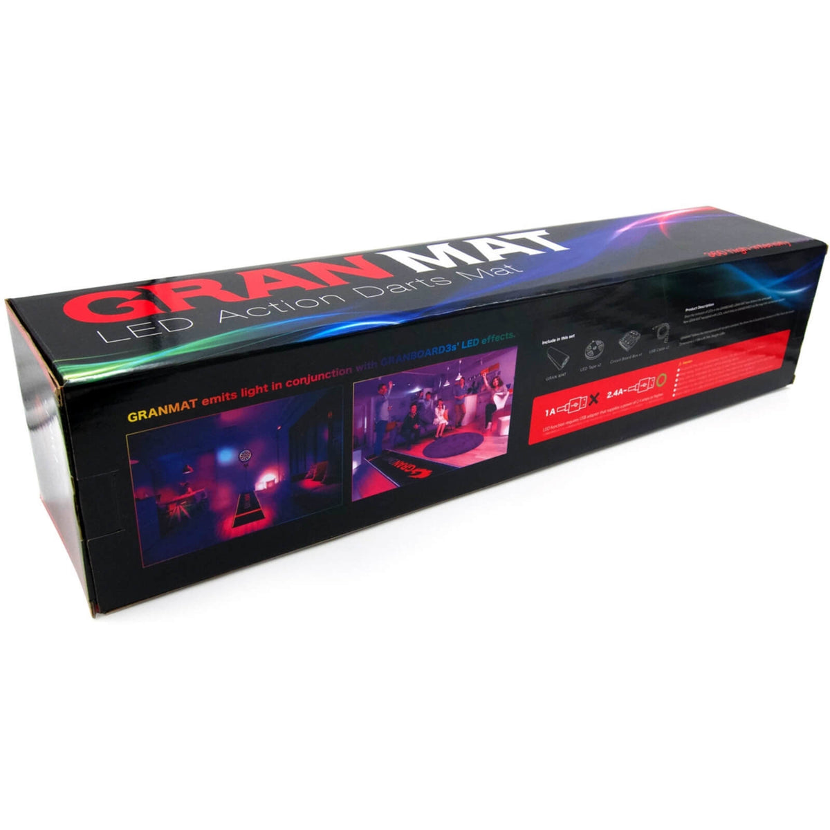 Dart Mats - Gran Darts - GranBoard LED Action Mat 