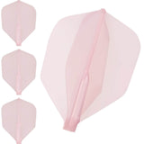 Cosmo - Fit Flight Air - Shape - Plain - Standard Dart Flights - Pink