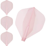 Cosmo - Fit Flight Air - Standard - Plain - Big Wing Dart Flights - Pink
