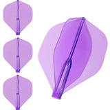 Cosmo - Fit Flight Air - Standard - Plain - Big Wing Dart Flights - Purple