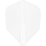 Cosmo - Fit Flight Air - Shape - Plain - Standard Dart Flights - White