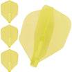 Cosmo - Fit Flight Air - Shape - Plain - Standard Dart Flights - Yellow