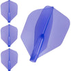 Cosmo - Fit Flight Air - Shape - Plain - Standard Dart Flights - Blue