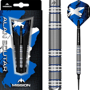 Mission - Alan Soutar Darts - Soft Tip - 90% Tungsten - 22g -