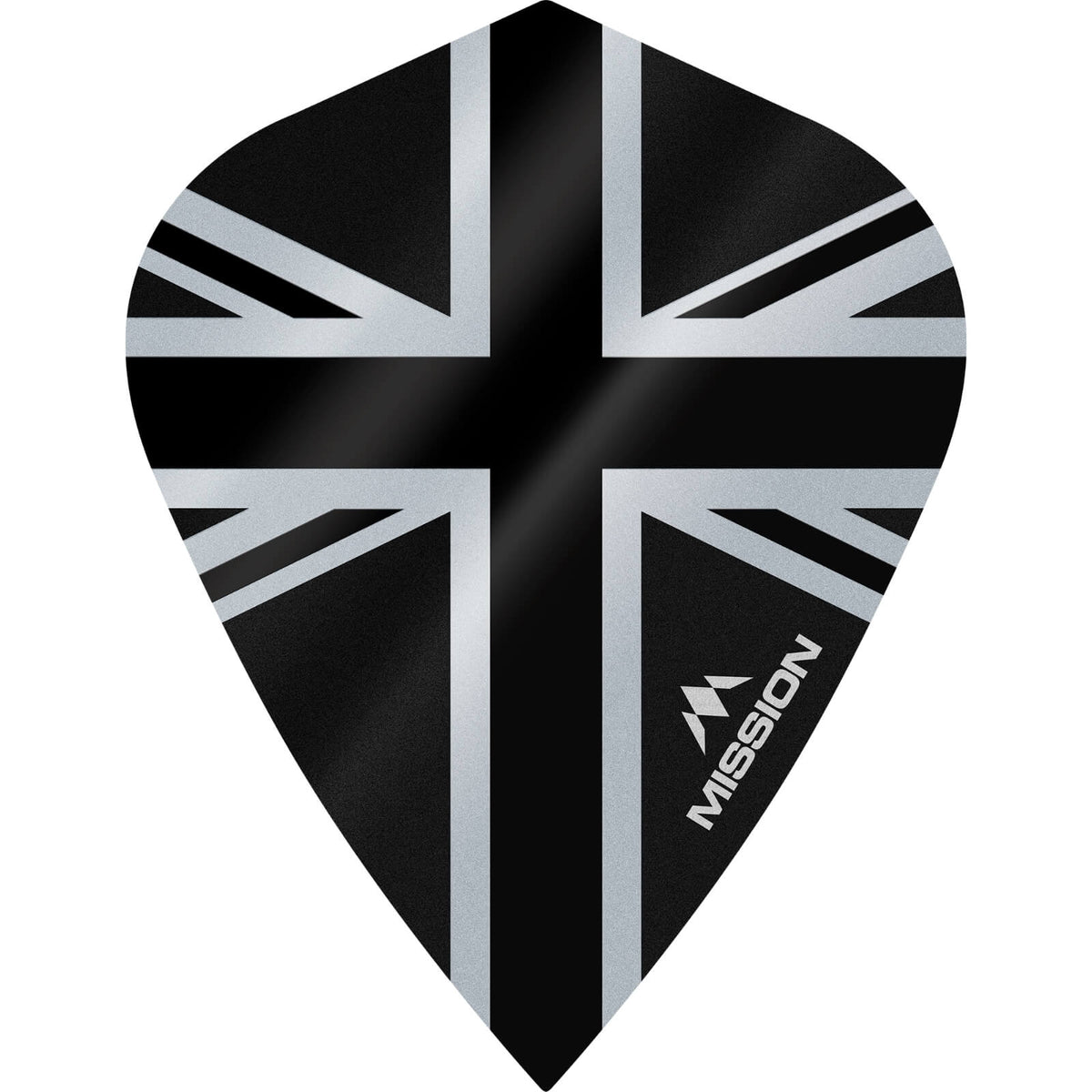 Dart Flights - Mission - Alliance - Kite Dart Flights Black
