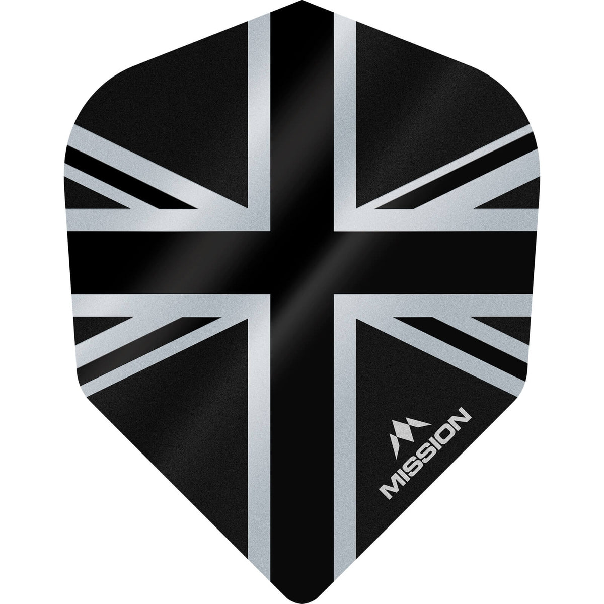 Dart Flights - Mission - Alliance - Standard Dart Flights Black