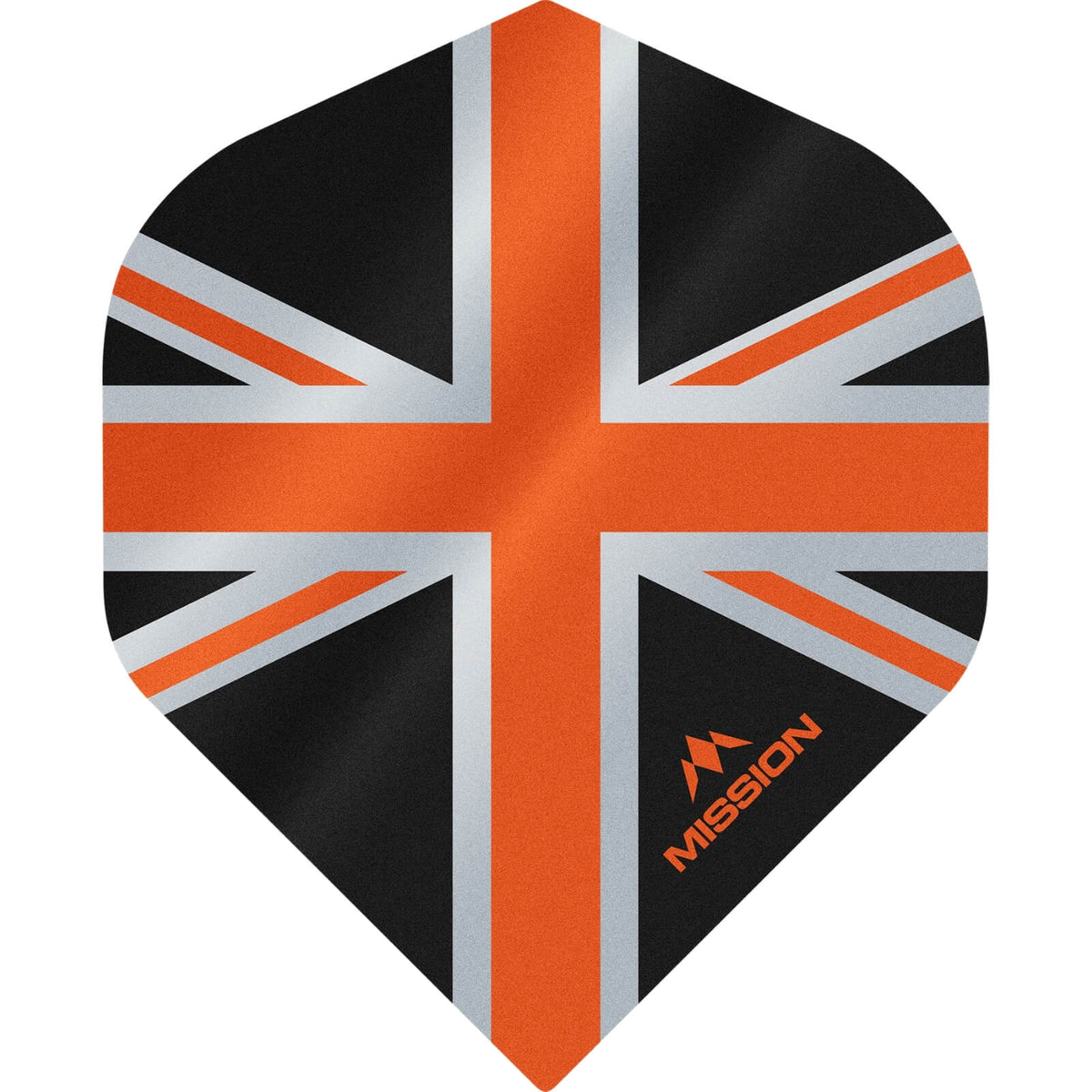 Dart Flights - Mission - Alliance - Big Wing Dart Flights Orange