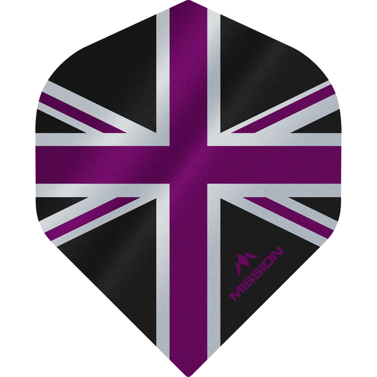 Dart Flights - Mission - Alliance - Big Wing Dart Flights Purple