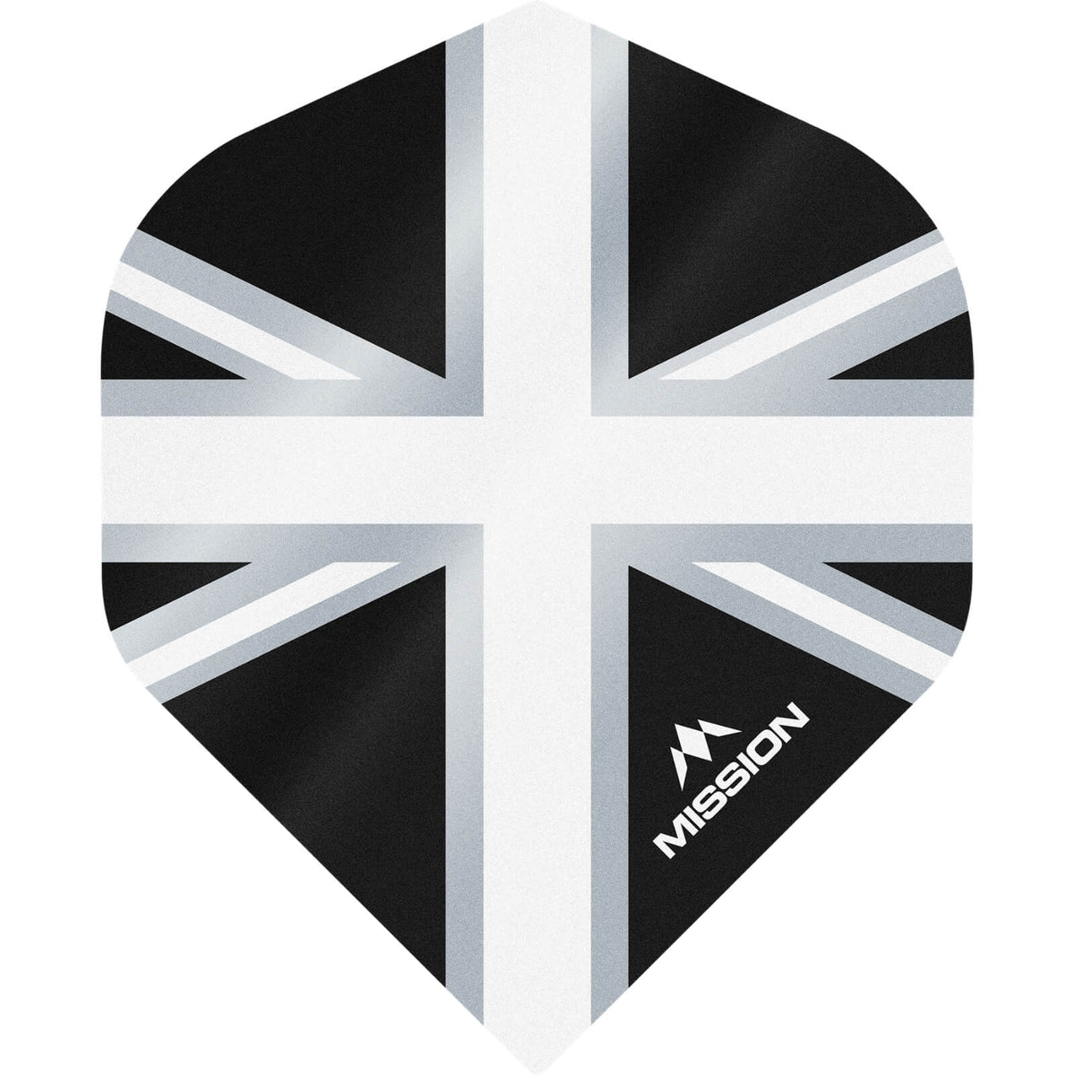 Dart Flights - Mission - Alliance - Big Wing Dart Flights White