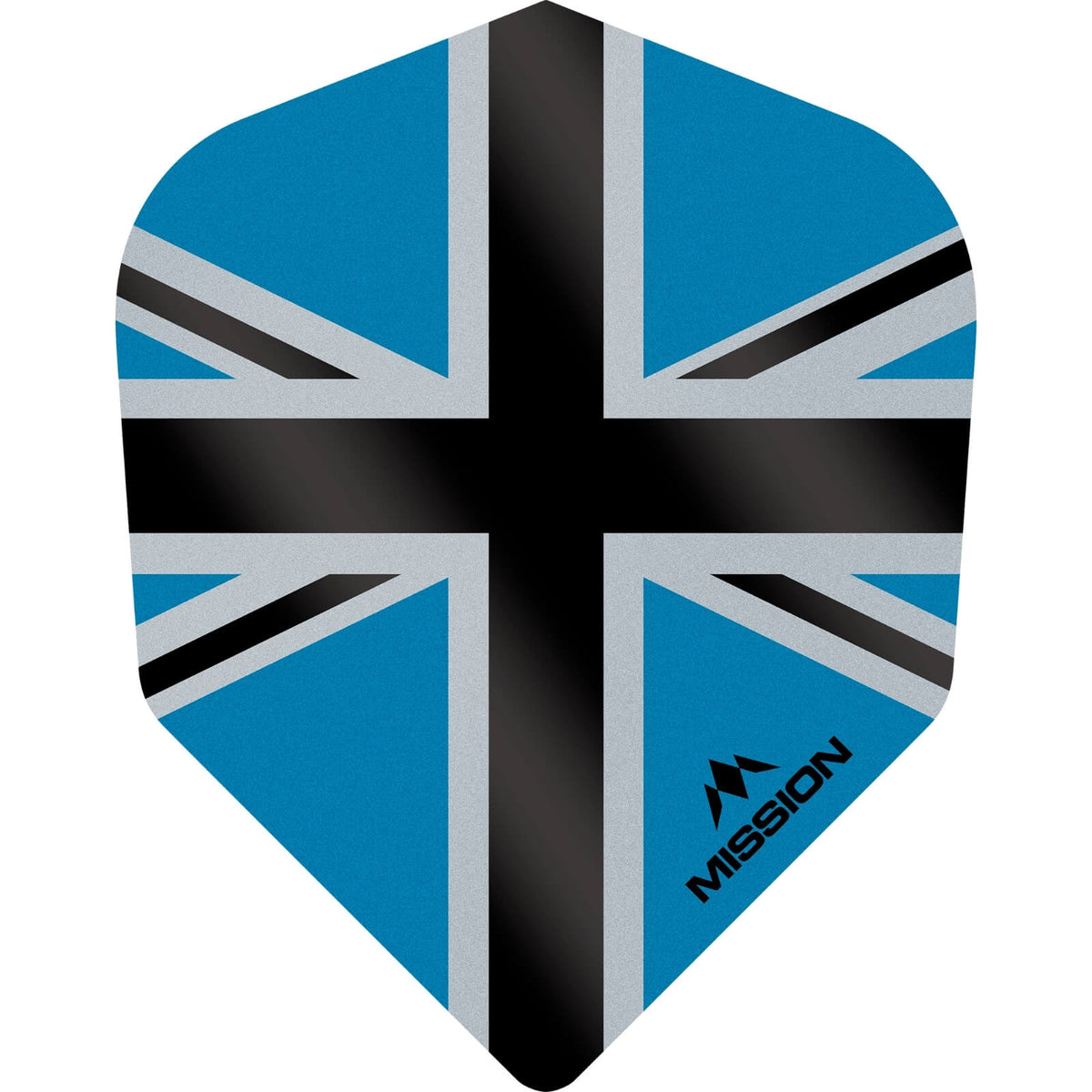 Dart Flights - Mission - Alliance-X - Standard Dart Flights Blue