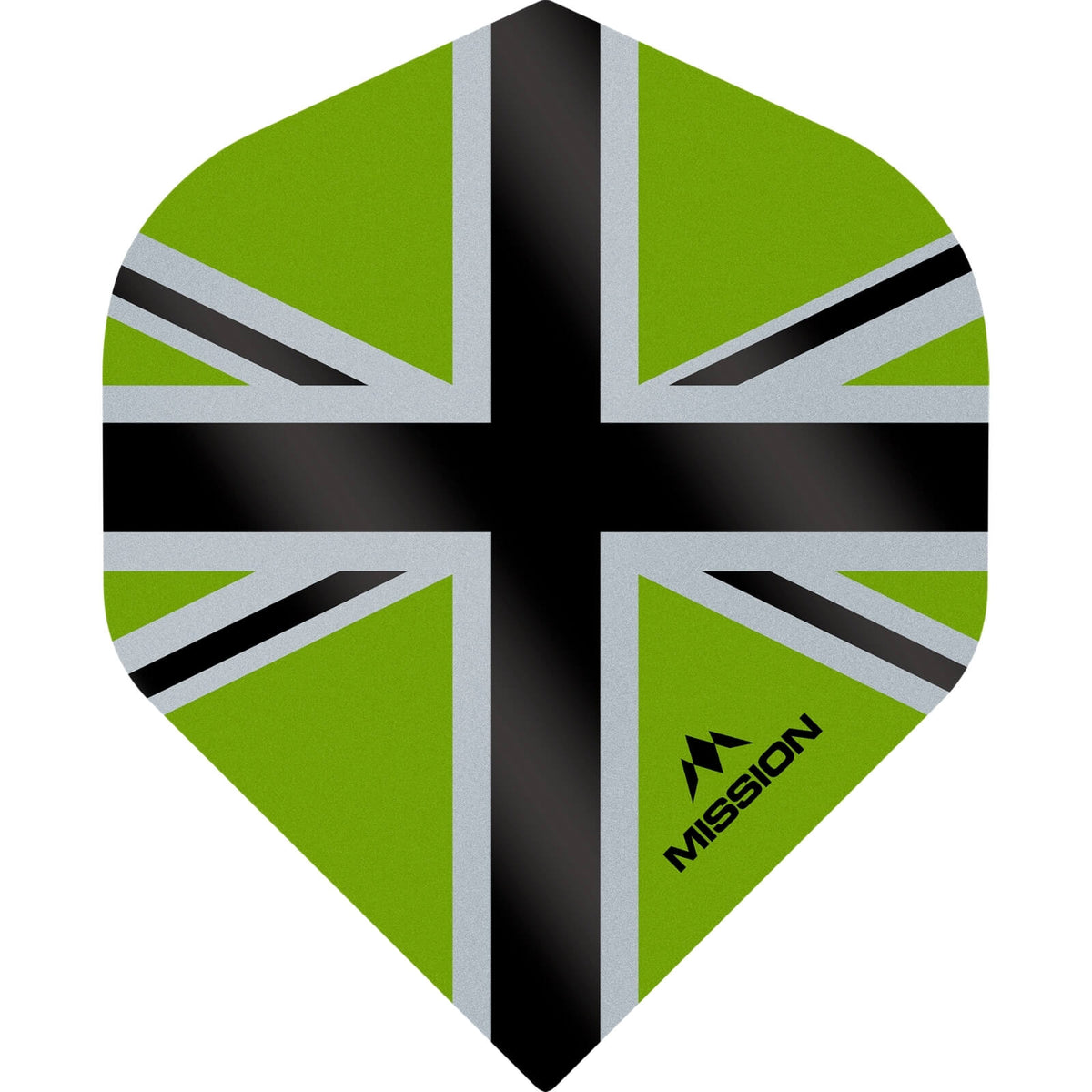 Dart Flights - Mission - Alliance-X - Big Wing Dart Flights Green