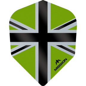 Mission - Alliance-X - Standard Dart Flights - Green