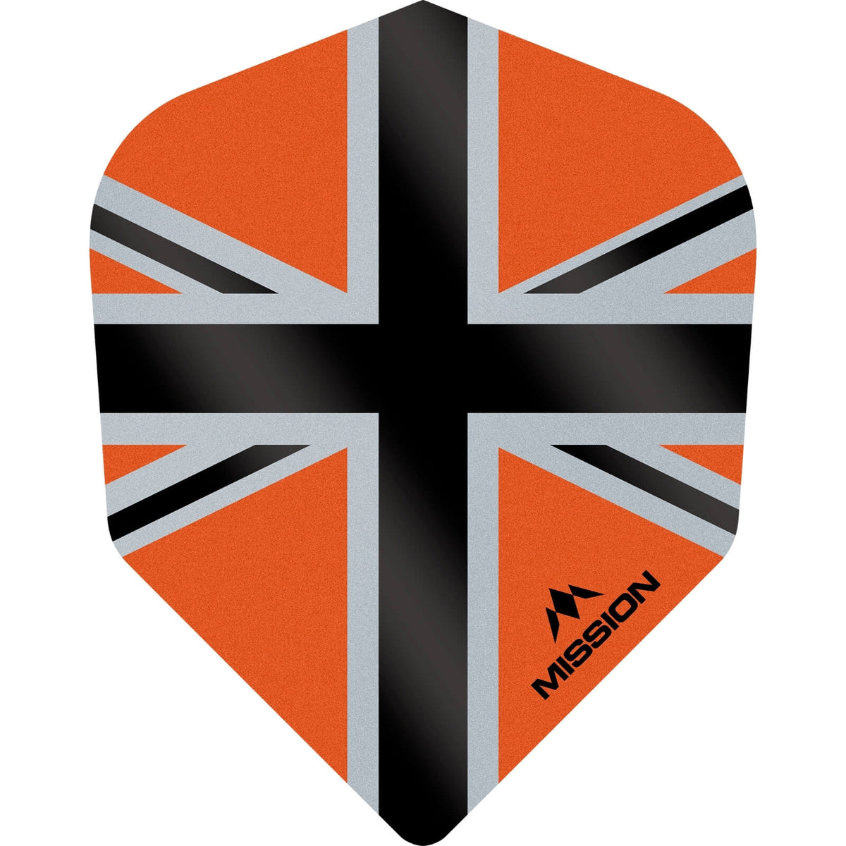Dart Flights - Mission - Alliance-X - Standard Dart Flights Orange