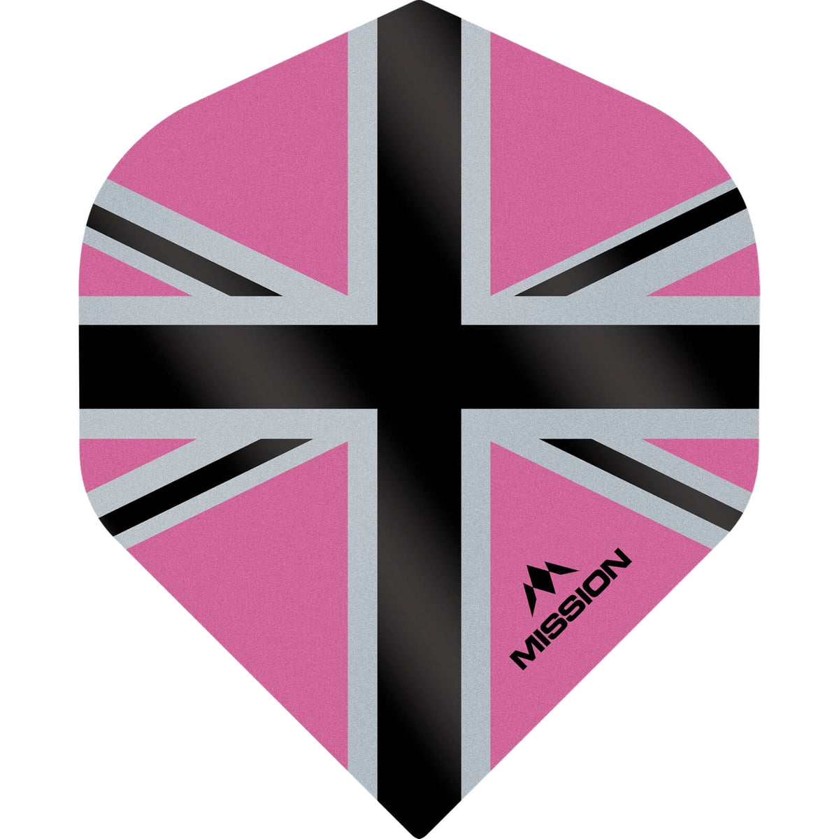 Dart Flights - Mission - Alliance-X - Big Wing Dart Flights Pink