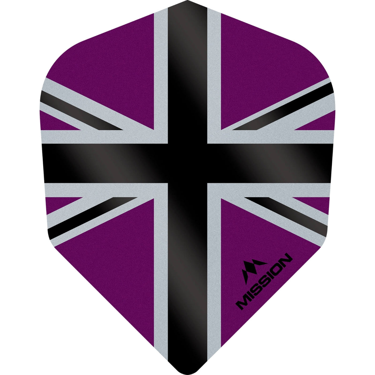 Dart Flights - Mission - Alliance-X - Standard Dart Flights Purple