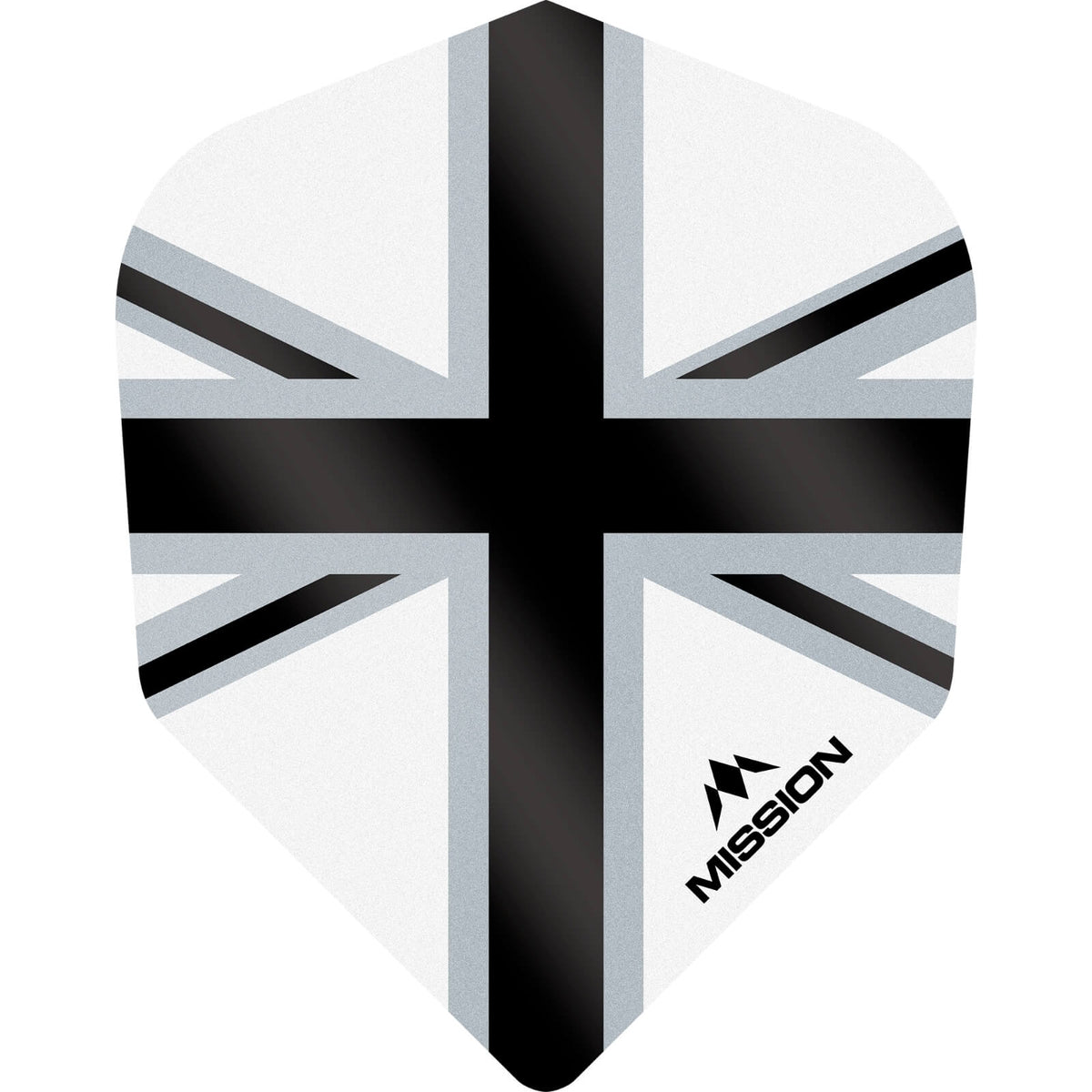 Dart Flights - Mission - Alliance-X - Standard Dart Flights White