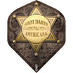 Shot - Americana - Big Wing Dart Flights - Tin
