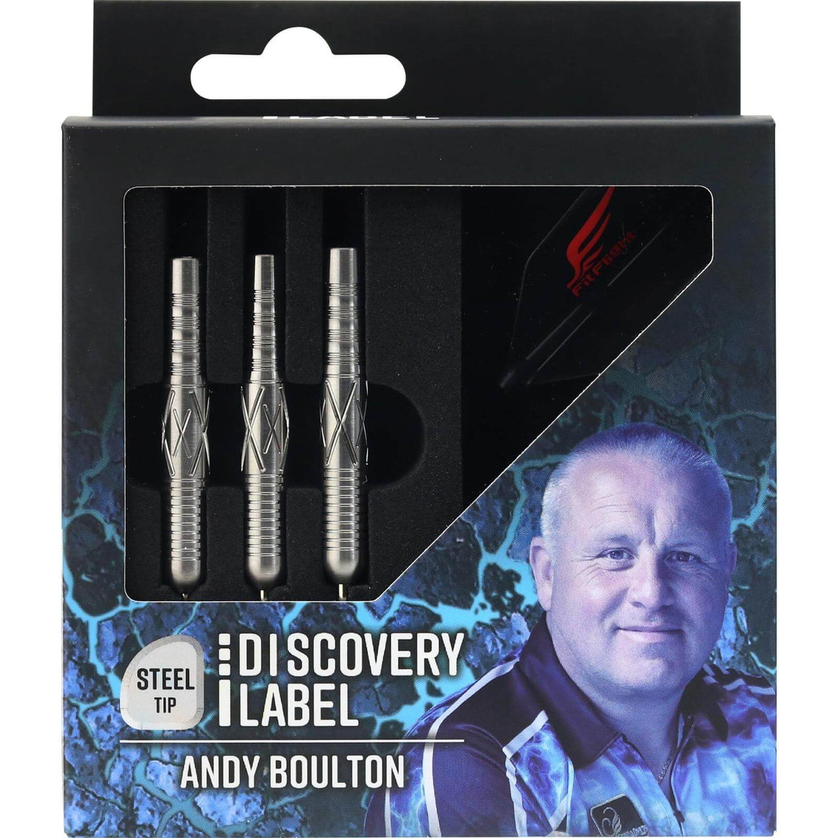 Darts - Cosmo - Discovery Label - Andy Boulton Darts - Steel Tip - 90% Tungsten - 21g 23g 