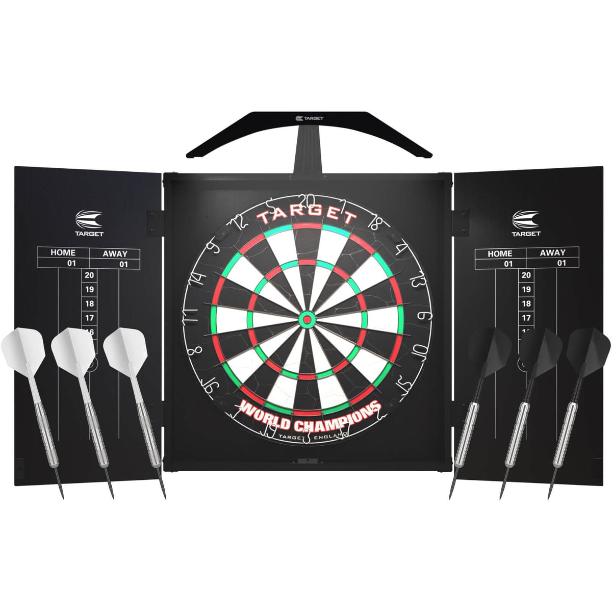 Dartboards - Target - Arc Dartboard and Lighting Cabinet Set 