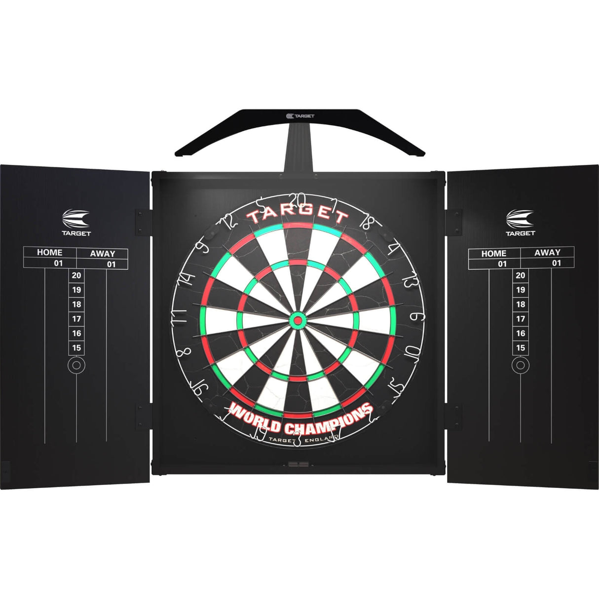 Target - Arc Dartboard and Lighting Cabinet Set -
