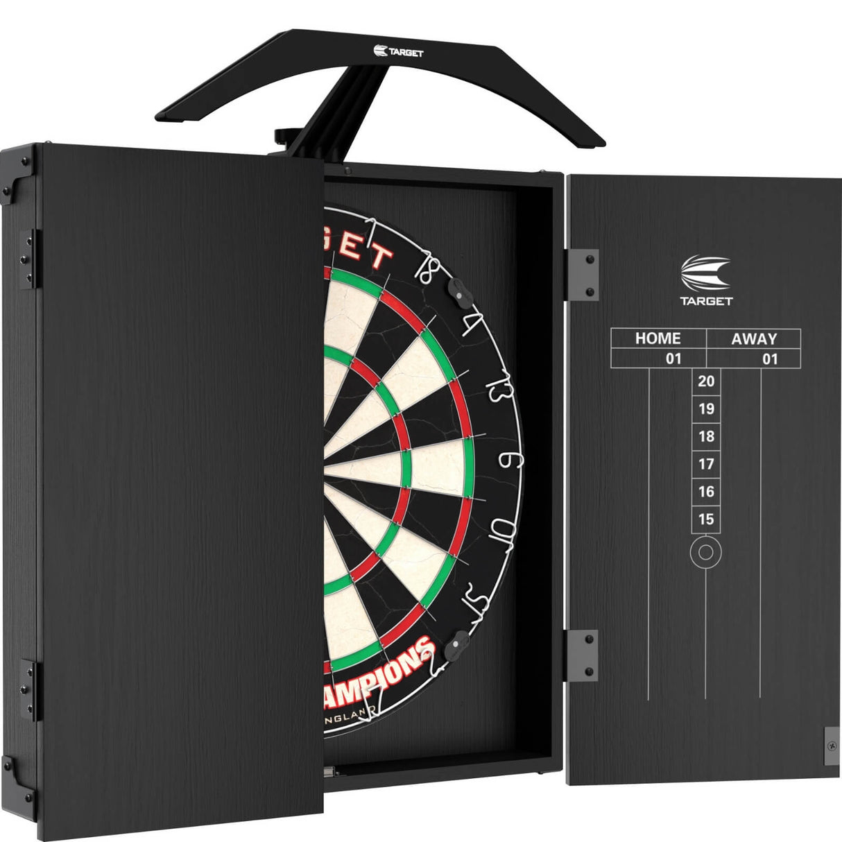 Target - Arc Dartboard and Lighting Cabinet Set -