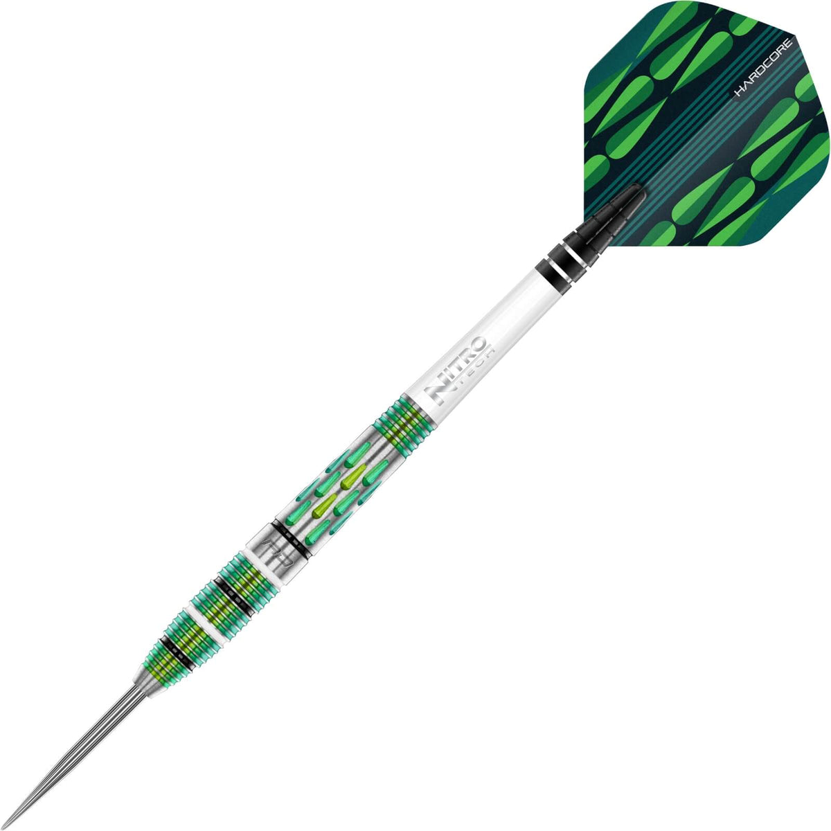 Darts - Red Dragon - Artura Green Darts - Steel Tip - 90% Tungsten - 24g 26g 