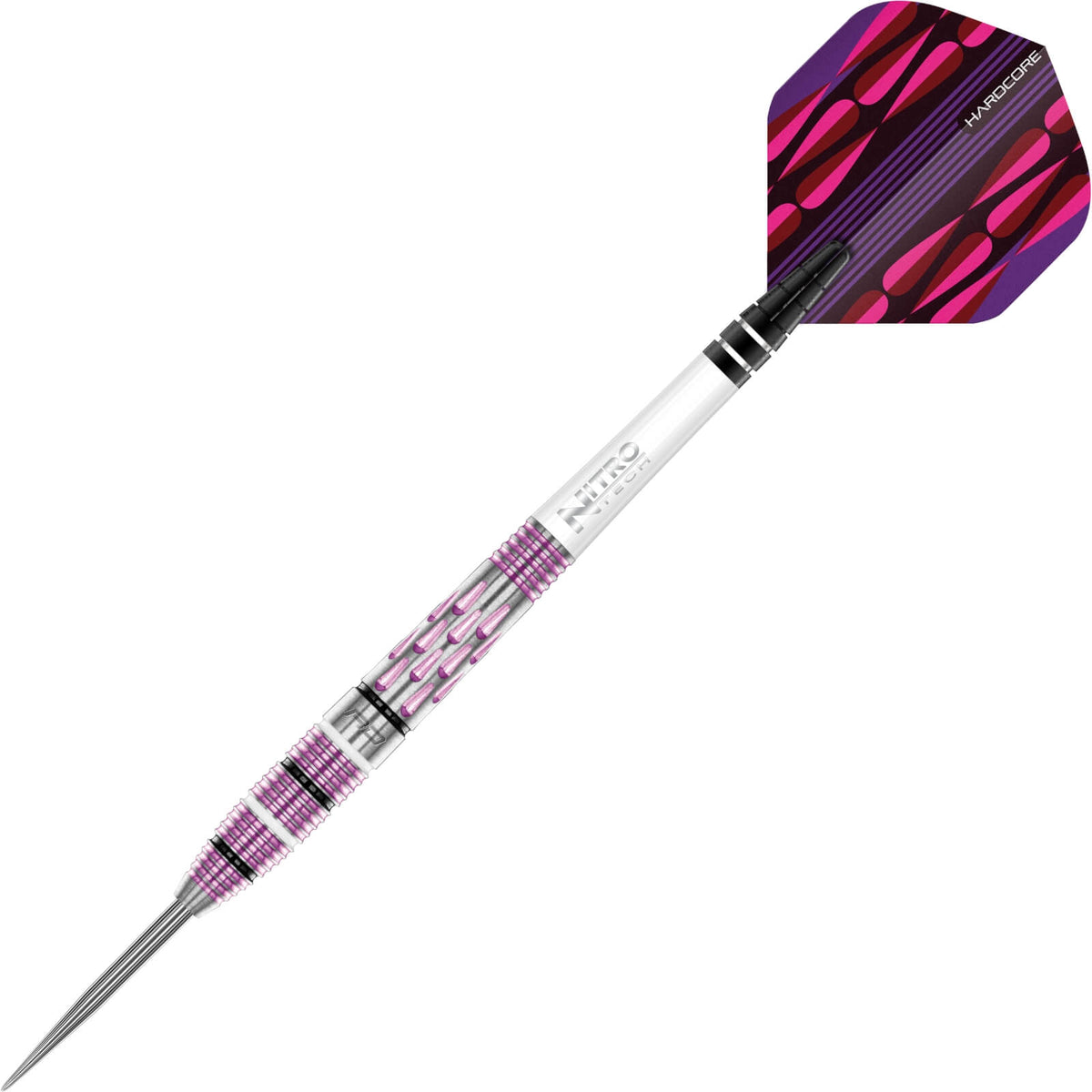 Darts - Red Dragon - Artura Pink Darts - Steel Tip - 90% Tungsten - 24g 26g 