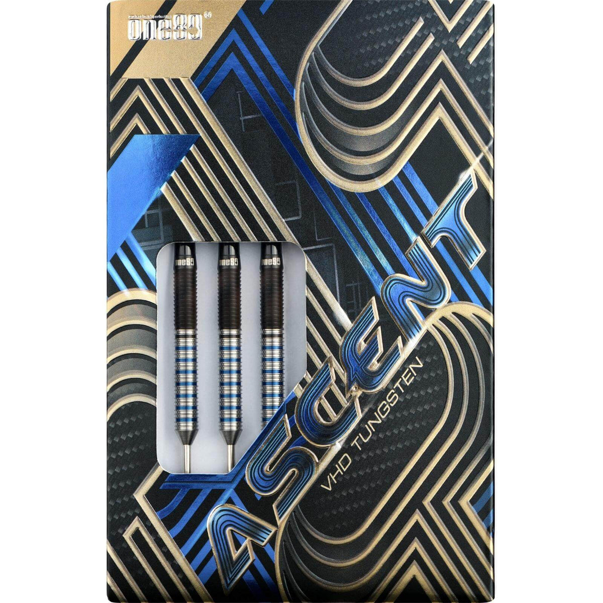Darts - One80 - Ascent 01 Darts - Steel Tip - 90% Tungsten - 22g 24g 