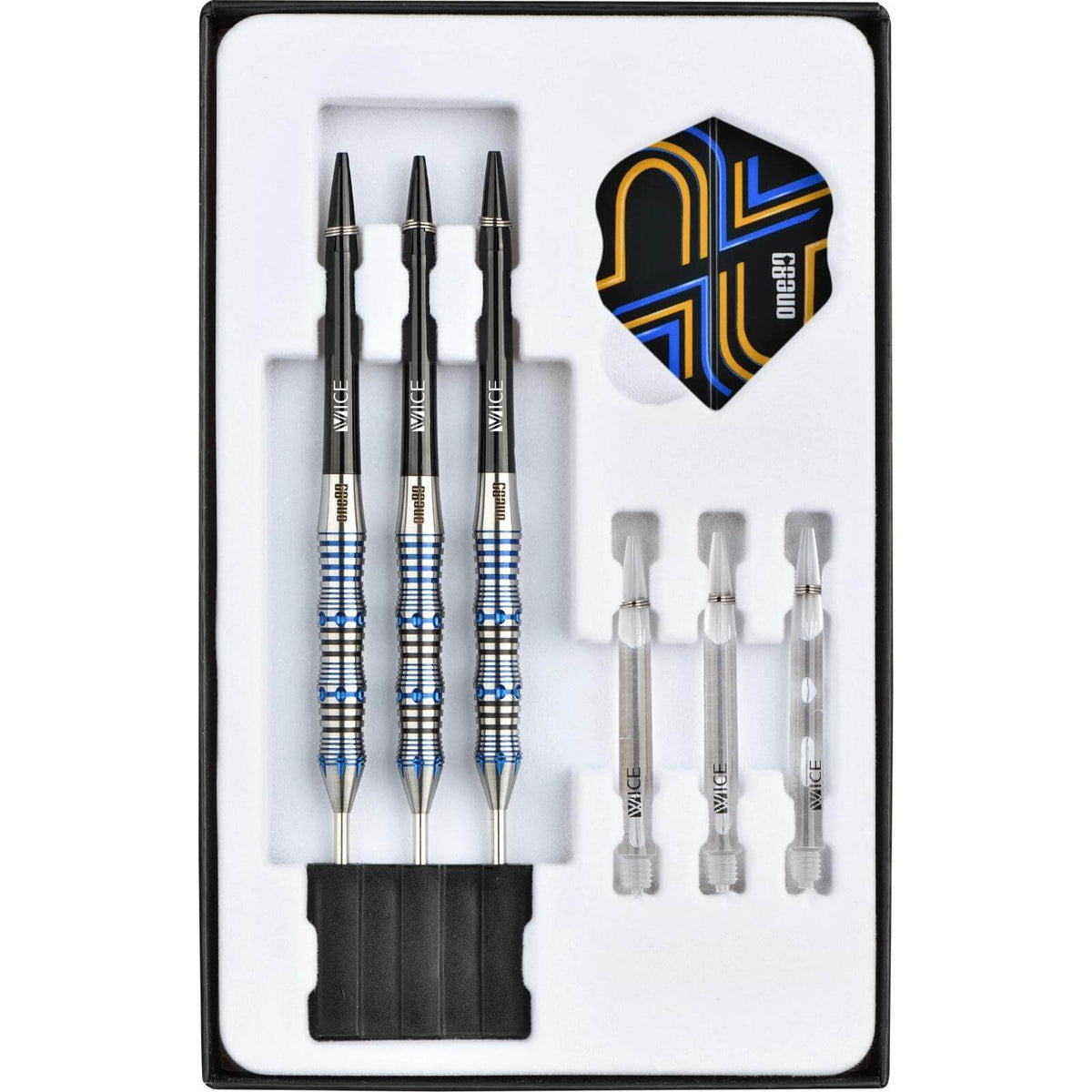 Darts - One80 - Ascent 02 Darts - Steel Tip - 90% Tungsten - 23g 25g 