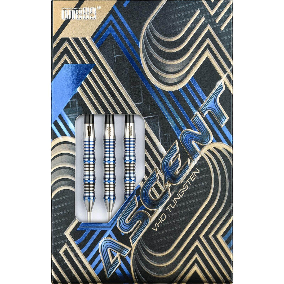 Darts - One80 - Ascent 02 Darts - Steel Tip - 90% Tungsten - 23g 25g 