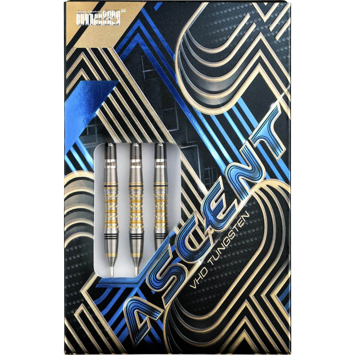 Darts - One80 - Ascent 04 Darts - Steel Tip - 90% Tungsten - 22g 24g 