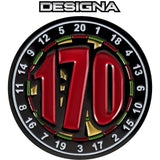 Designa - Dart Pin Badges - 170 Large