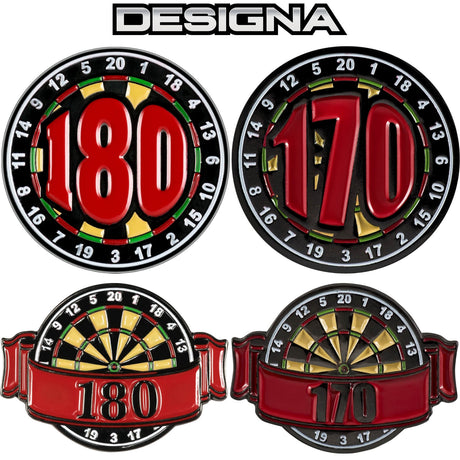 Designa - Dart Pin Badges -