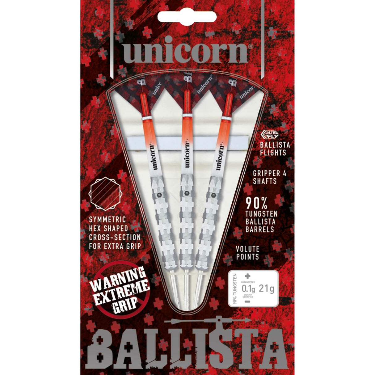 Unicorn - Ballista Style 1 Darts - 90% Tungsten - 21g 23g 25g -