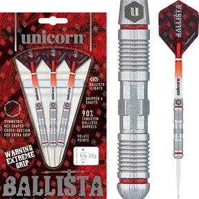 Unicorn - Ballista Style 2 Darts - 90% Tungsten - 22g 24g 26g -