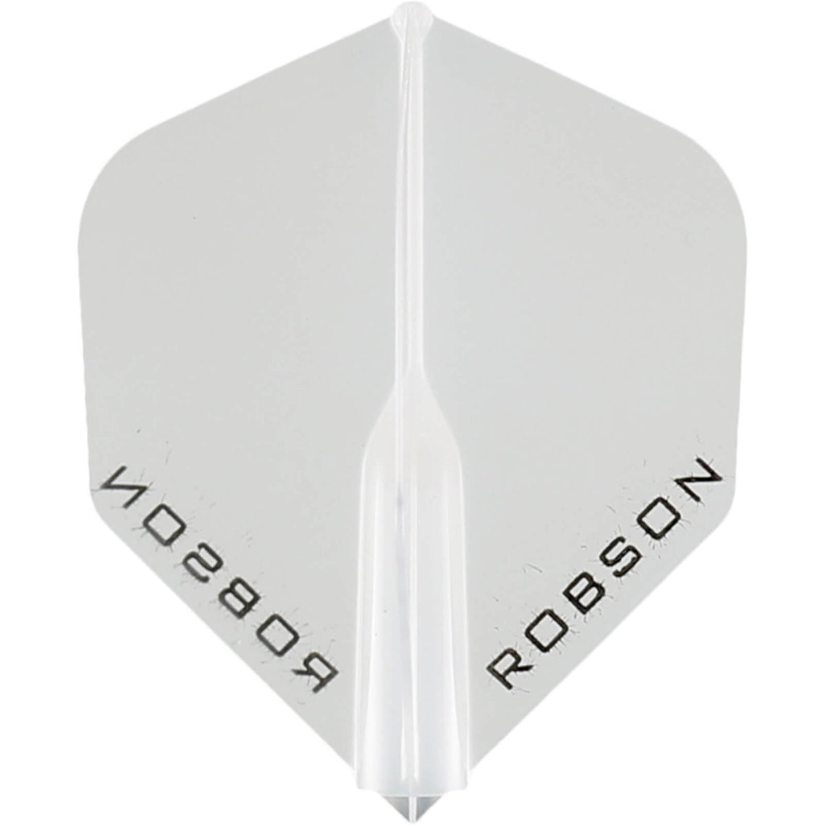 Dart Flights - Robson - Plus - Big Wing Dart Flights White