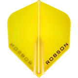 Robson - Plus - Big Wing Dart Flights - Yellow