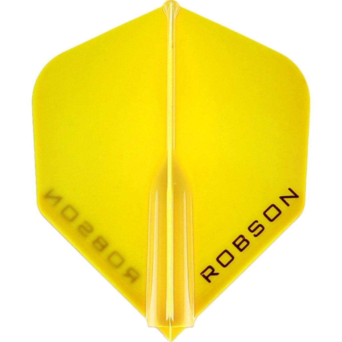 Dart Flights - Robson - Plus - Big Wing Dart Flights Yellow