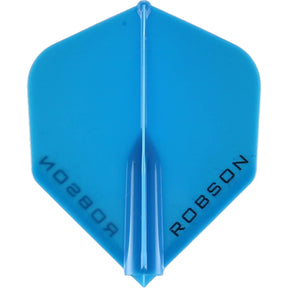 Robson - Plus - Big Wing Dart Flights - Blue