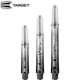 Target - Pro Grip Vision Nylon Dart Shafts - Short (34mm) / Black