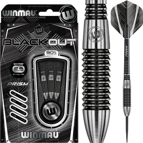 Winmau - Blackout Darts - 90% Tungsten - 24g 26g -