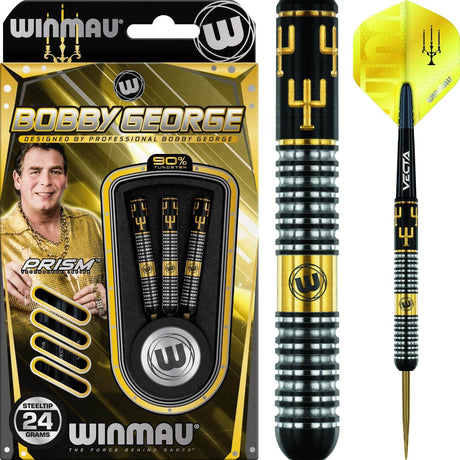 Winmau - Bobby George Darts - 90% Tungsten - 24g -