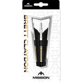 Mission - Brett Claydon Darts - Soft Tip - 90% Tungsten - 21g -
