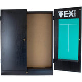 Tex - Dartboard Cabinet - With Accessories Draw -